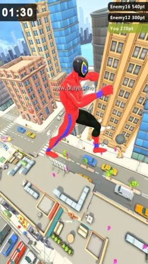 传奇绳索英雄拥挤现代城市游戏手机版图片1
