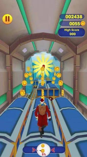 无尽地铁圣诞老人跑酷游戏手机版图2: