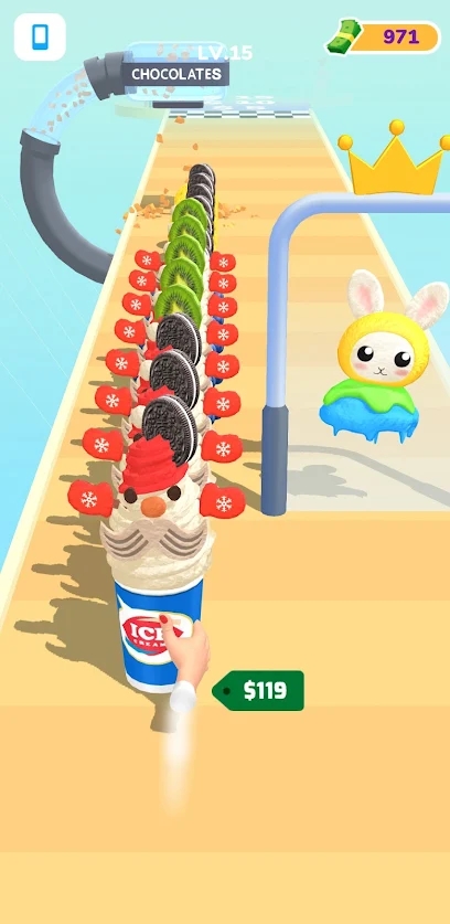 冰淇淋堆栈游戏安卓版（Ice Cream Stack）图2: