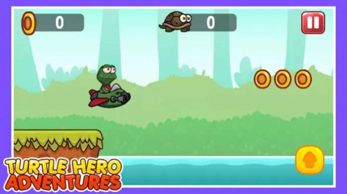 乌龟英雄历险记游戏安卓版（Turtle Hero Adventures）截图1:
