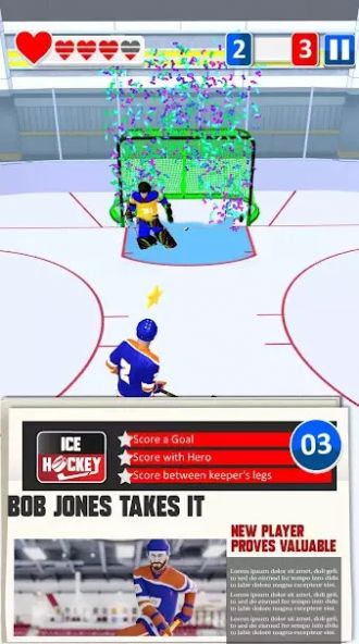 冰球比赛3D游戏官方版图2: