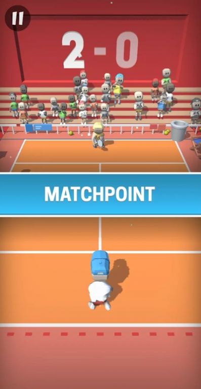 3D名人网球游戏安卓版（3D Celebrity Tennis）图1: