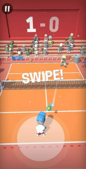 3D名人网球游戏图2