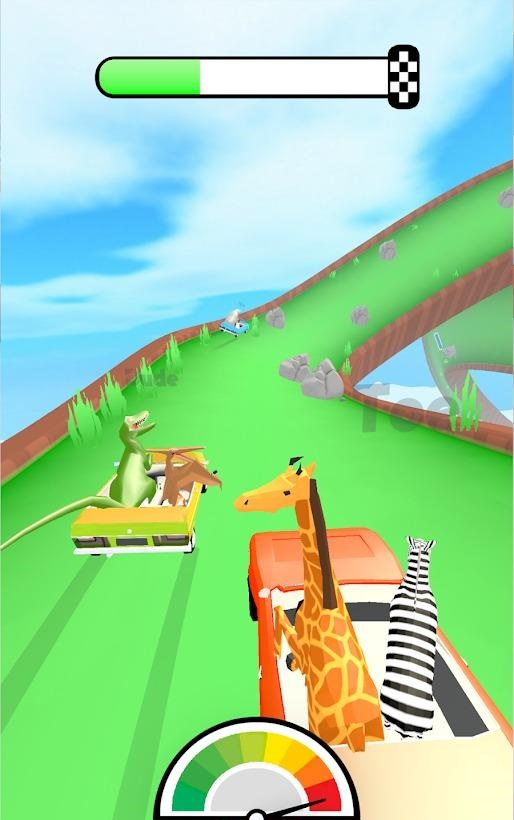 动物快车竞赛游戏安卓版（Wild Racing）图3: