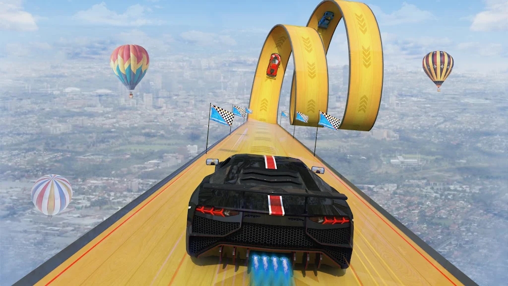 超级汽车特技比赛3D游戏官方版图1: