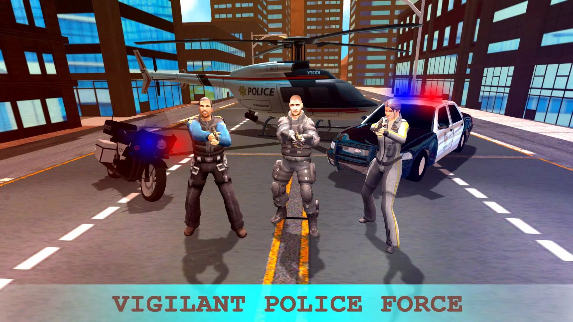 美国警察摩托追逐游戏安卓版图1: