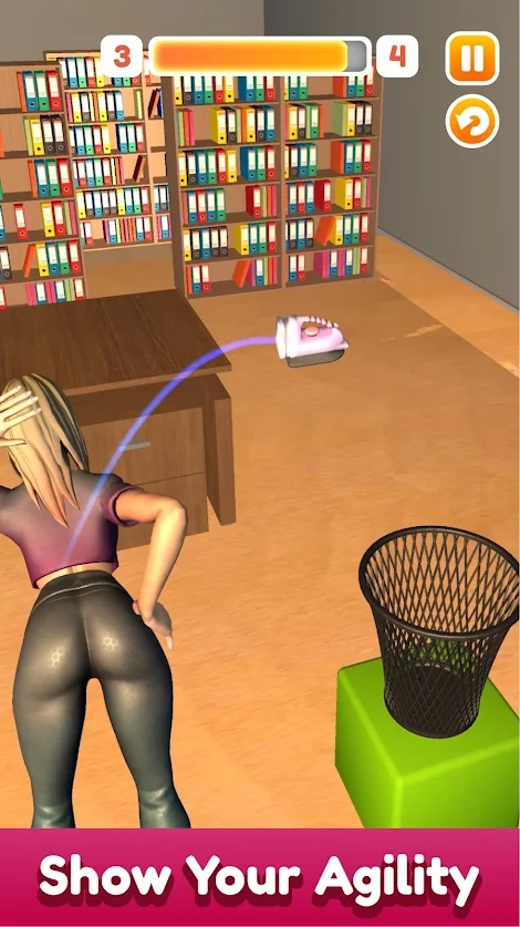 臀部跳跃游戏中文版(Twerk & Juggle 3D)图片1