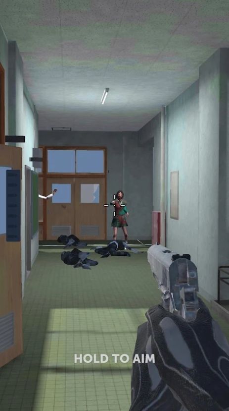僵尸袭击射手游戏中文手机版（Zombie RAId Shooter）图1: