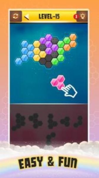 六角拼图谜题游戏官方手机版图1: