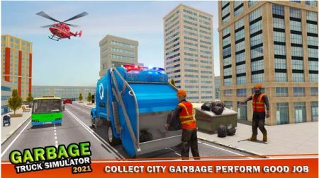 城市垃圾车驾驶模拟器游戏下载中文手机版图3: