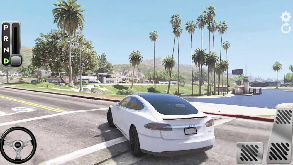 S型特斯拉电动车游戏中文汉化版（Model S Simulator）截图2: