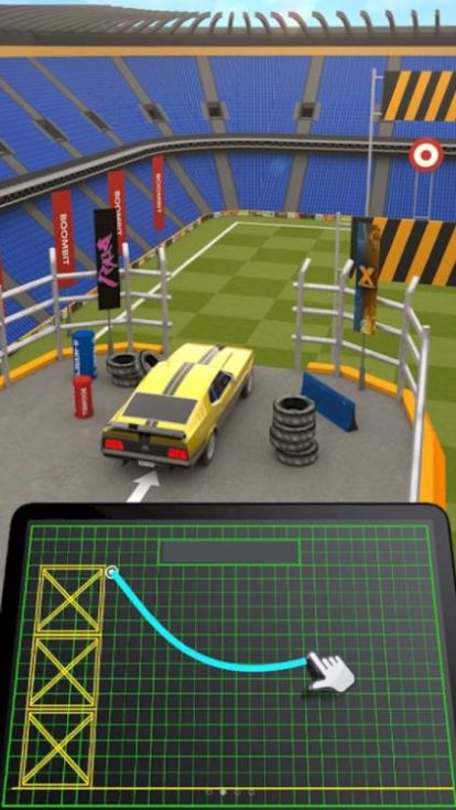 疯狂的汽车屋顶跳跃游戏安卓版图片1