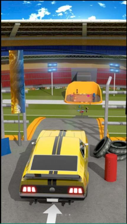 疯狂的汽车屋顶跳跃游戏安卓版图1:
