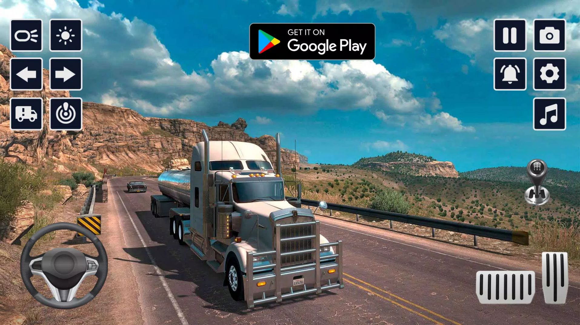 美国卡车货物交付3d游戏中文版最新版图片1