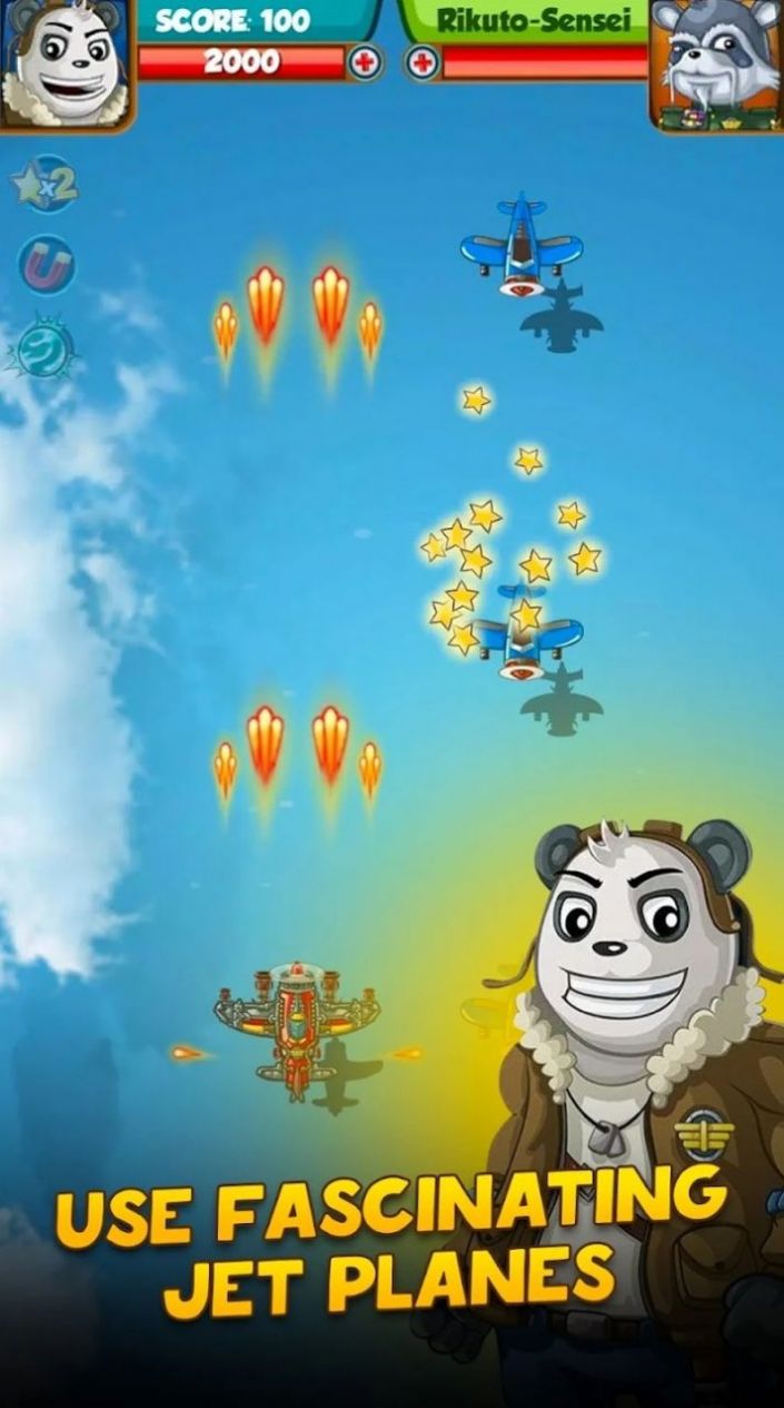 熊猫人空战射击游戏中文版（Panda Airstrike）3