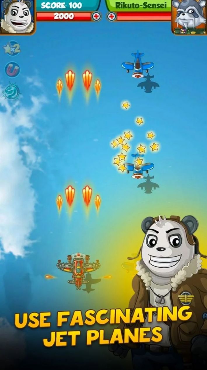 熊猫人空战射击游戏中文版（Panda Airstrike）7