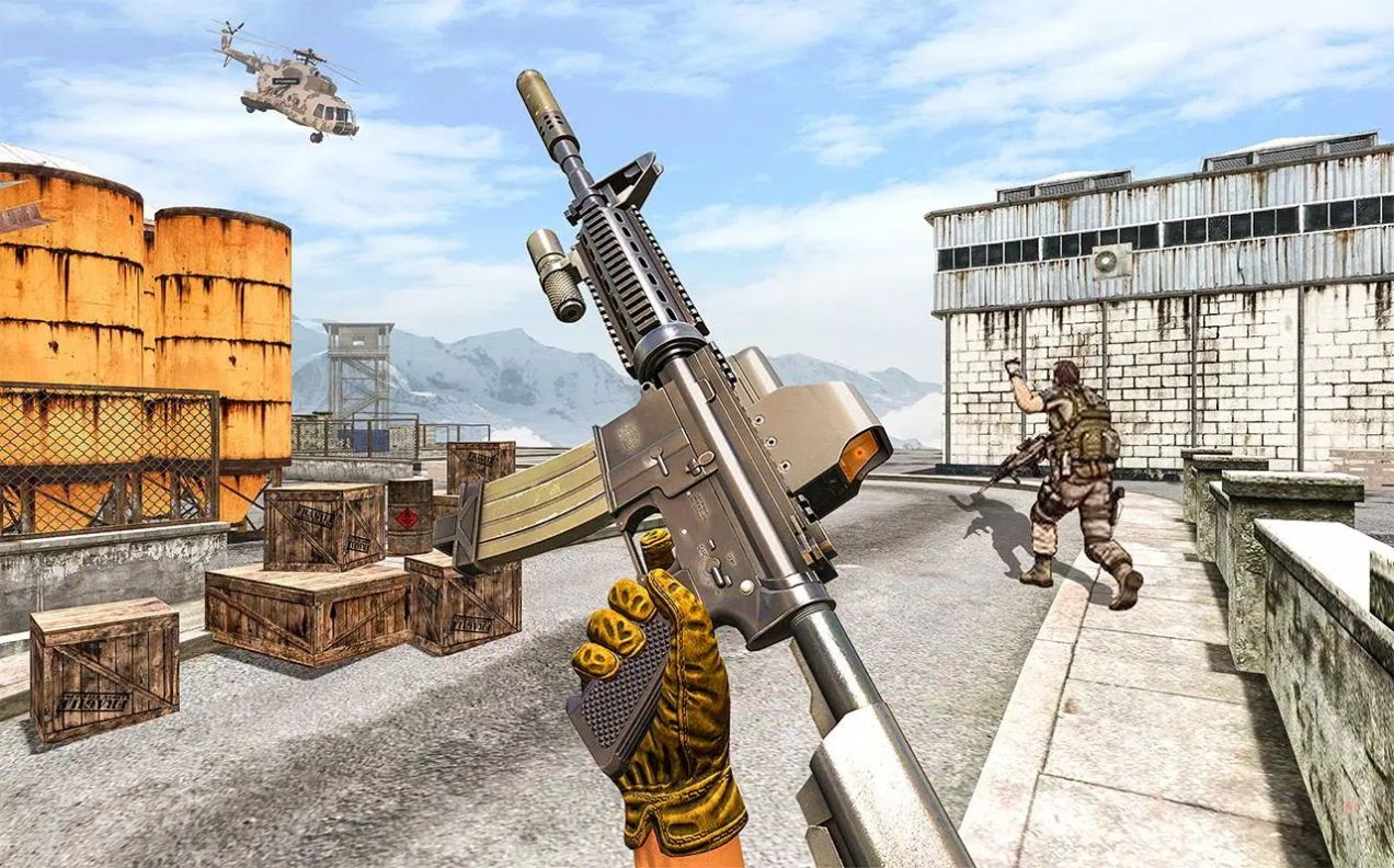 突击战争模拟器游戏中文手机版（Anti Terrorism Commando Shooter ）图1: