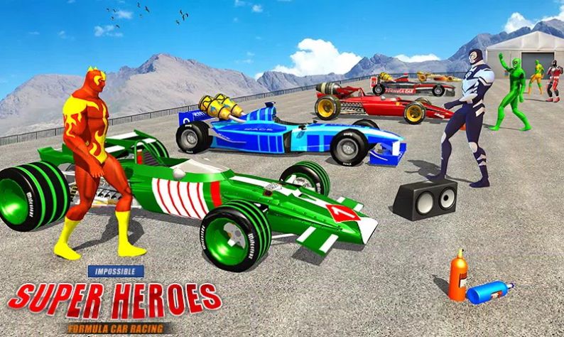 超级英雄汽车大赛游戏下载最新版图2:
