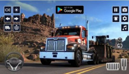 美国3D卡车模拟游戏中文手机版截图1: