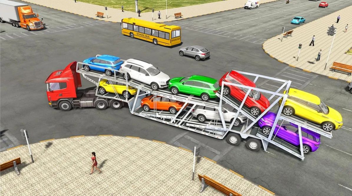卡车驾驶运输任务自由驾驶游戏手机版2022截图3: