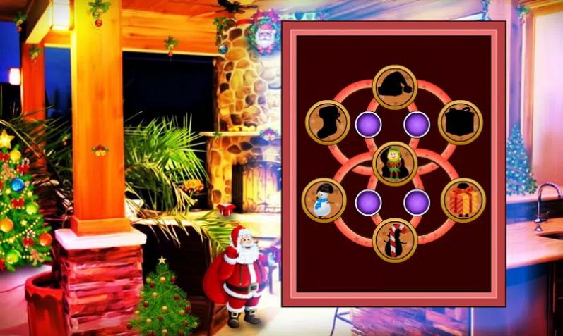 逃离圣诞老人之家游戏中文手机版图1: