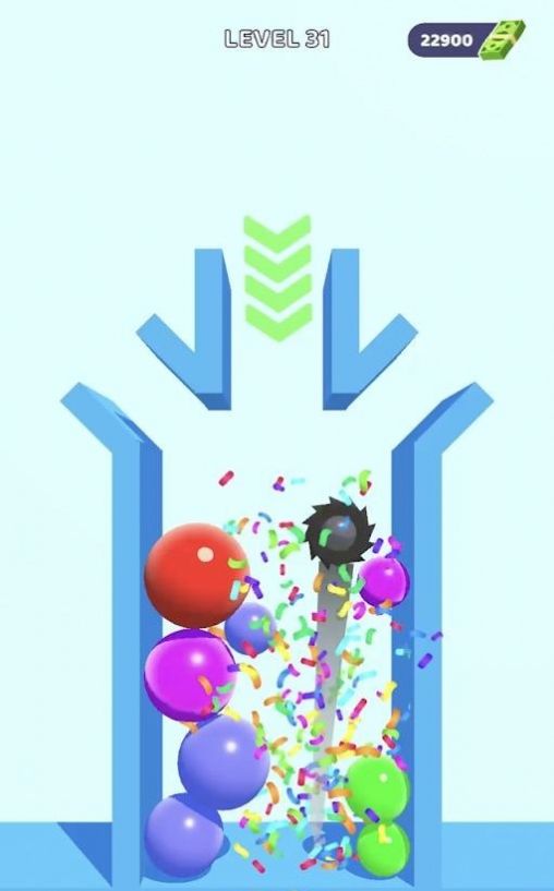 飞轮切气球游戏安卓版（Balloon Pop）图1: