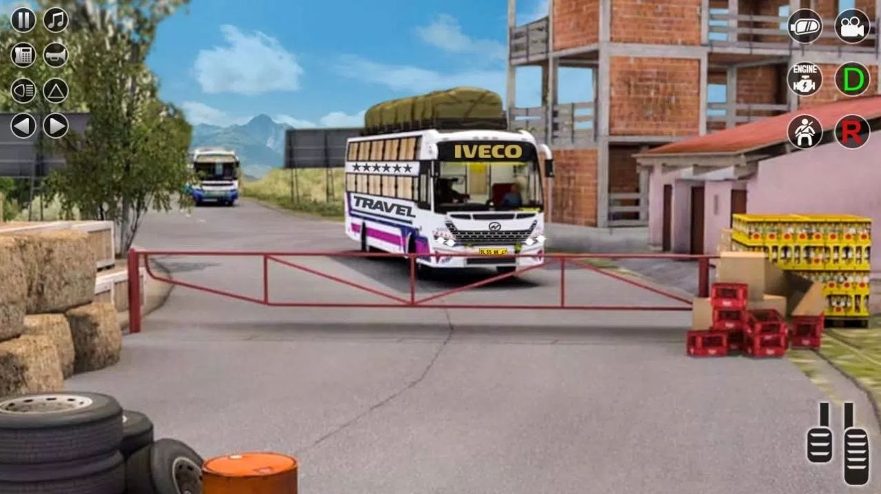 真实客车驾驶模拟器游戏中文手机版（Coach Bus Driving Simulator 3d）图2: