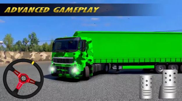 卡车模拟器军车3d游戏官方版截图1: