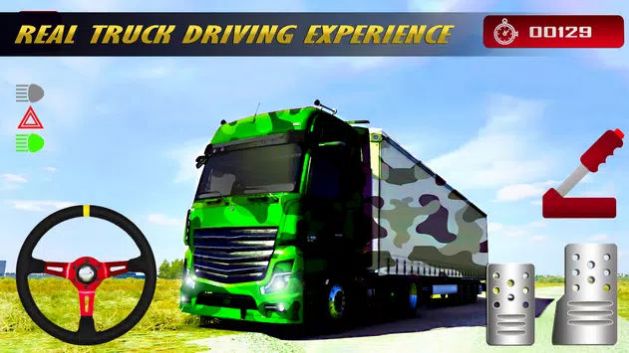 卡车模拟器军车3d游戏官方版截图4: