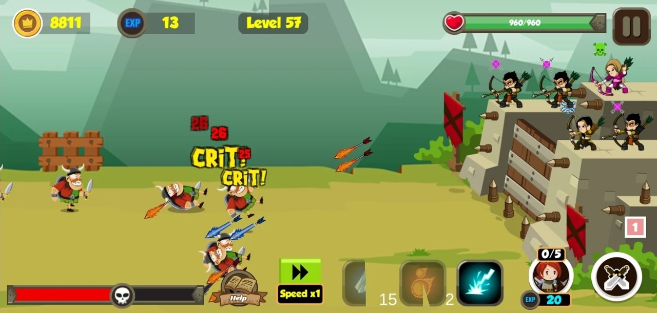 Castle Defense Archery Battle游戏官方安卓版图片1
