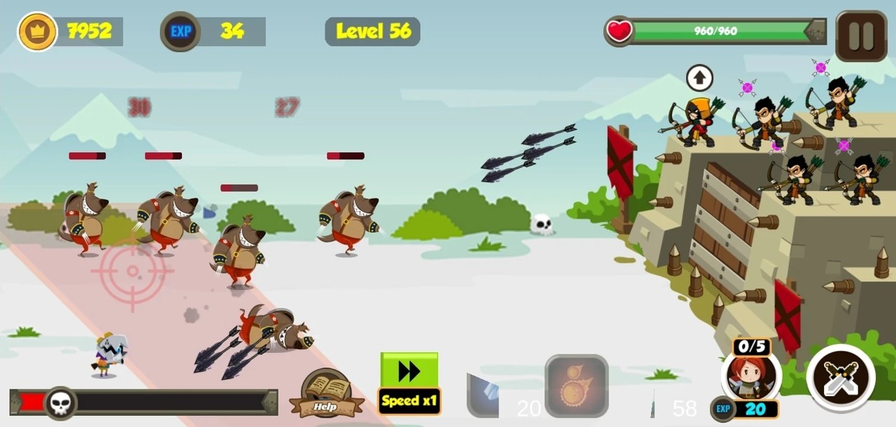 Castle Defense Archery Battle游戏官方安卓版图3: