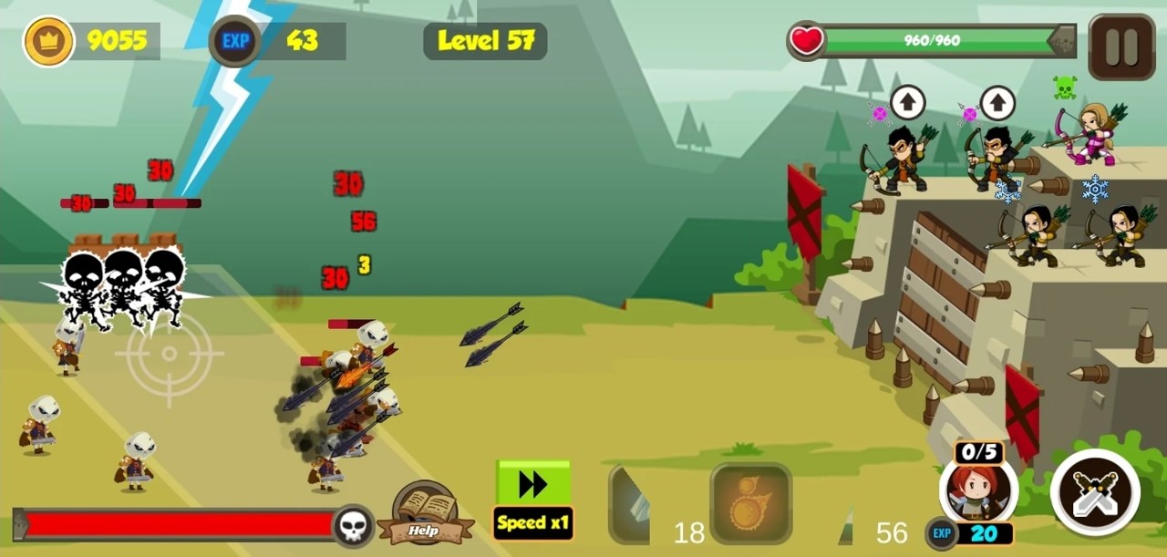 Castle Defense Archery Battle游戏官方安卓版图1: