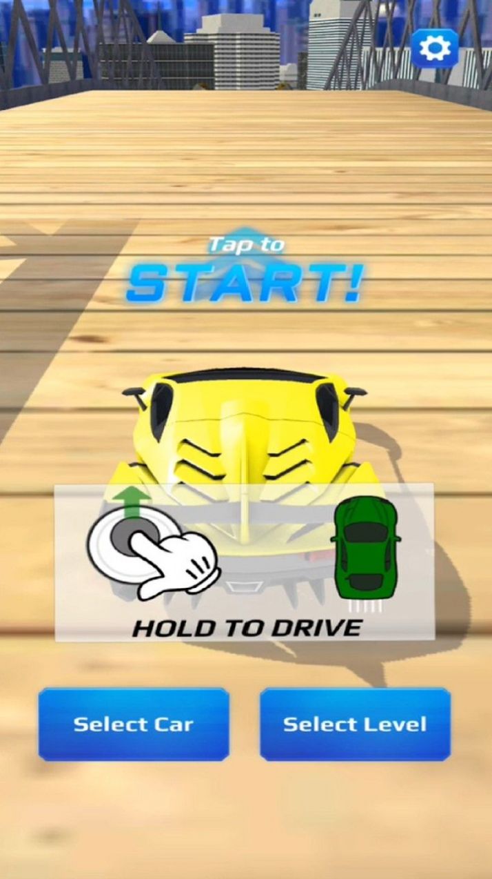 坡道大师3D汽车特技赛车游戏安卓中文版图1: