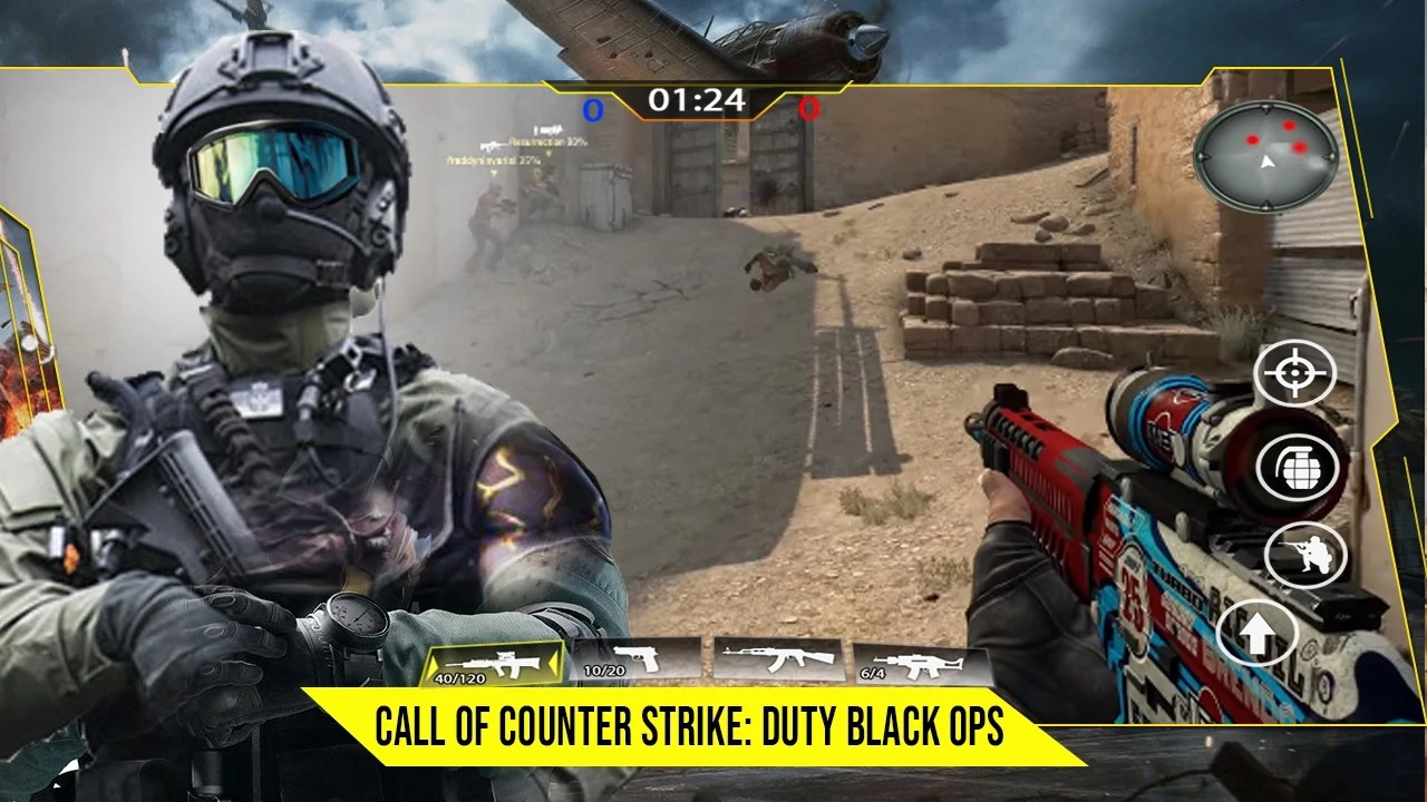 反恐精英行动游戏中文版（Call of Counter Strike Ops CS）图2: