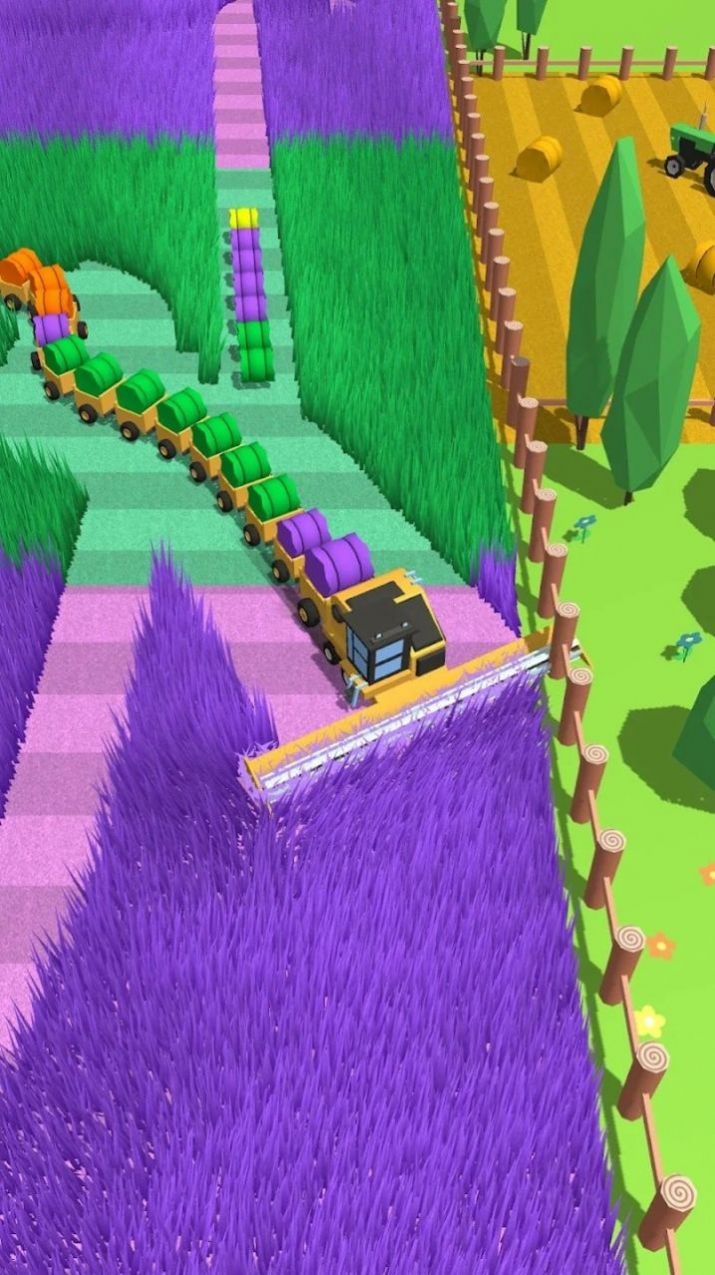 狂热割草机游戏中文版（Grass Harvest 3D）图2: