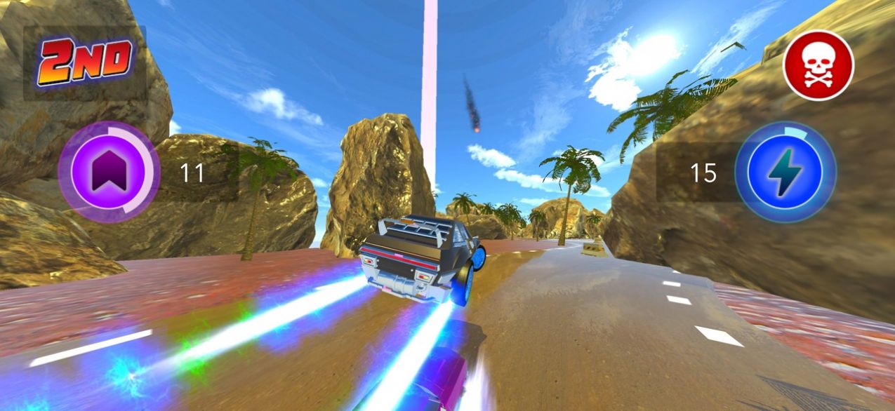 粉碎赛车手游戏安卓中文版（Smash Racers）图1: