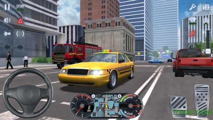出租车司机模拟器游戏中文版（Taxi Driving Simulator）图片1