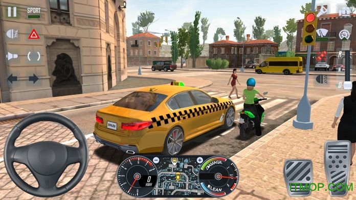 出租车司机模拟器游戏中文版（Taxi Driving Simulator）图2:
