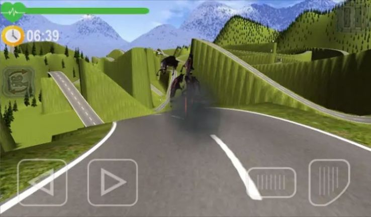 僵尸公路自行车司机游戏中文版（Zombie Highway Bike Driver）图3: