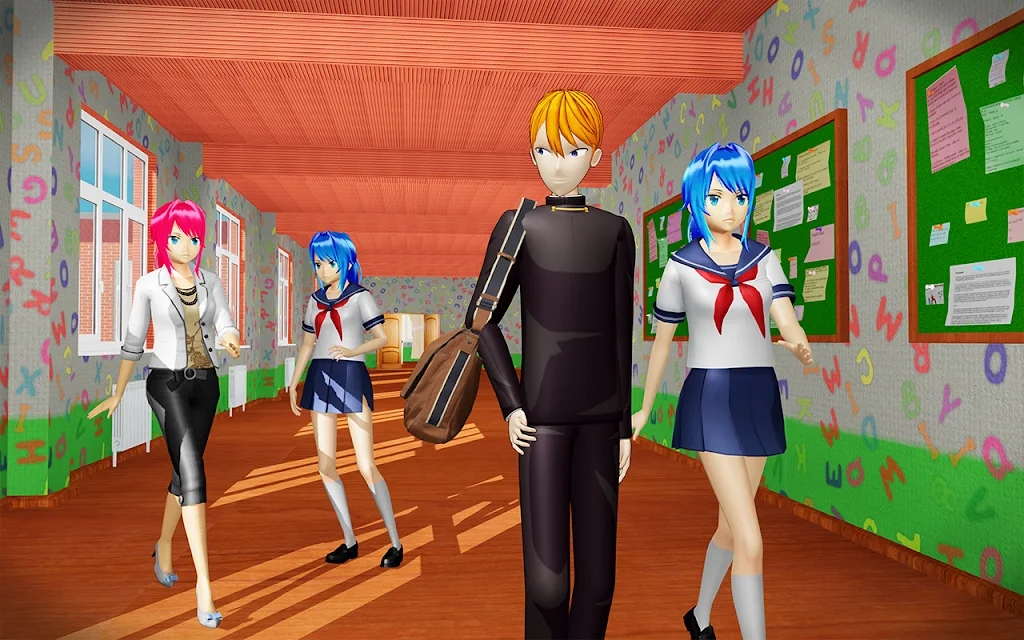 虚拟顽皮动漫女孩模拟游戏官方版（Virtual Naughty Anime Girl Sim）图片1