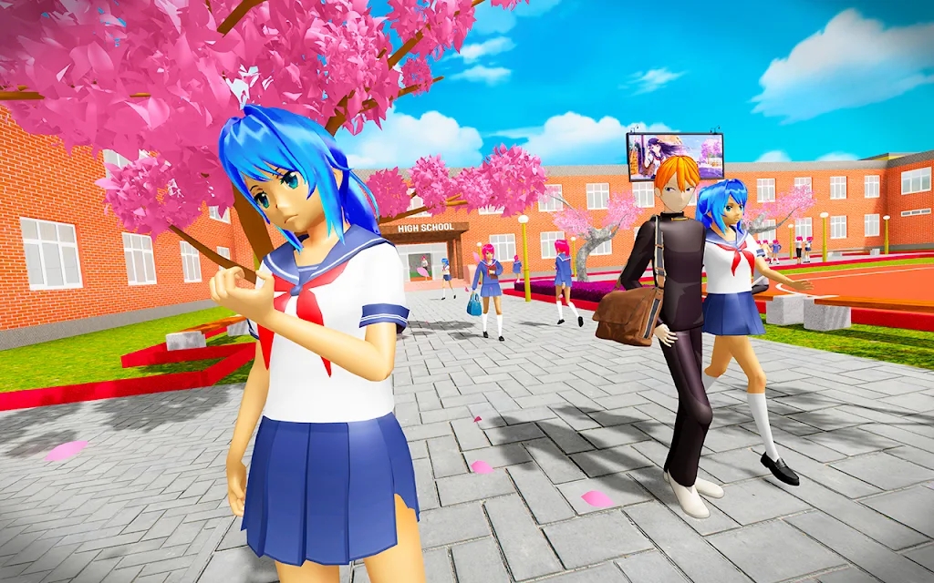 虚拟顽皮动漫女孩模拟游戏官方版（Virtual Naughty Anime Girl Sim）图3: