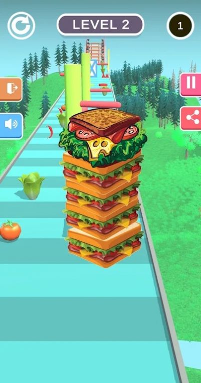 赛百味三明治跑酷游戏官方版（Subway Sandwich Runner Games）图片1