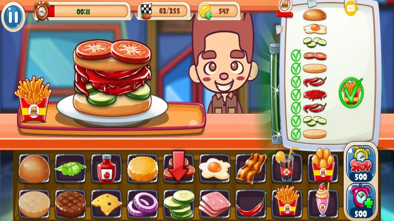 汉堡餐厅模拟游戏官方安卓版图2: