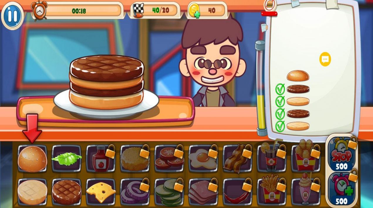 汉堡餐厅模拟游戏官方安卓版4