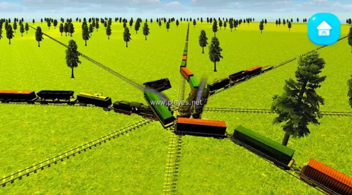 火车碰撞铁路模拟游戏官方版图1: