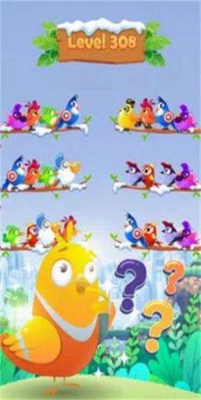 小鸟颜色排序拼图游戏安卓版图片1