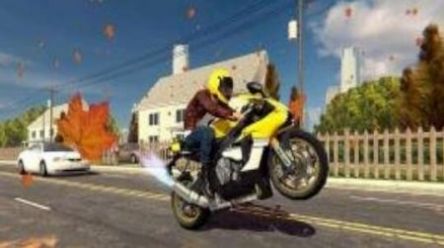 奔跑的摩托游戏安卓手机版（On The Run Moto）图1:
