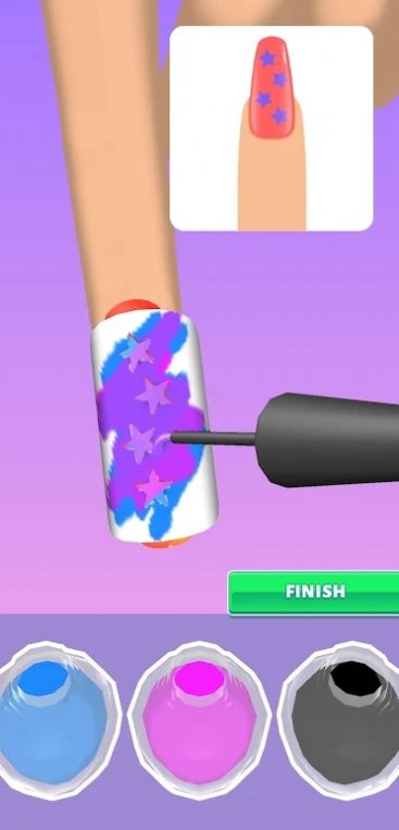 混合指甲颜色游戏安卓版图3: