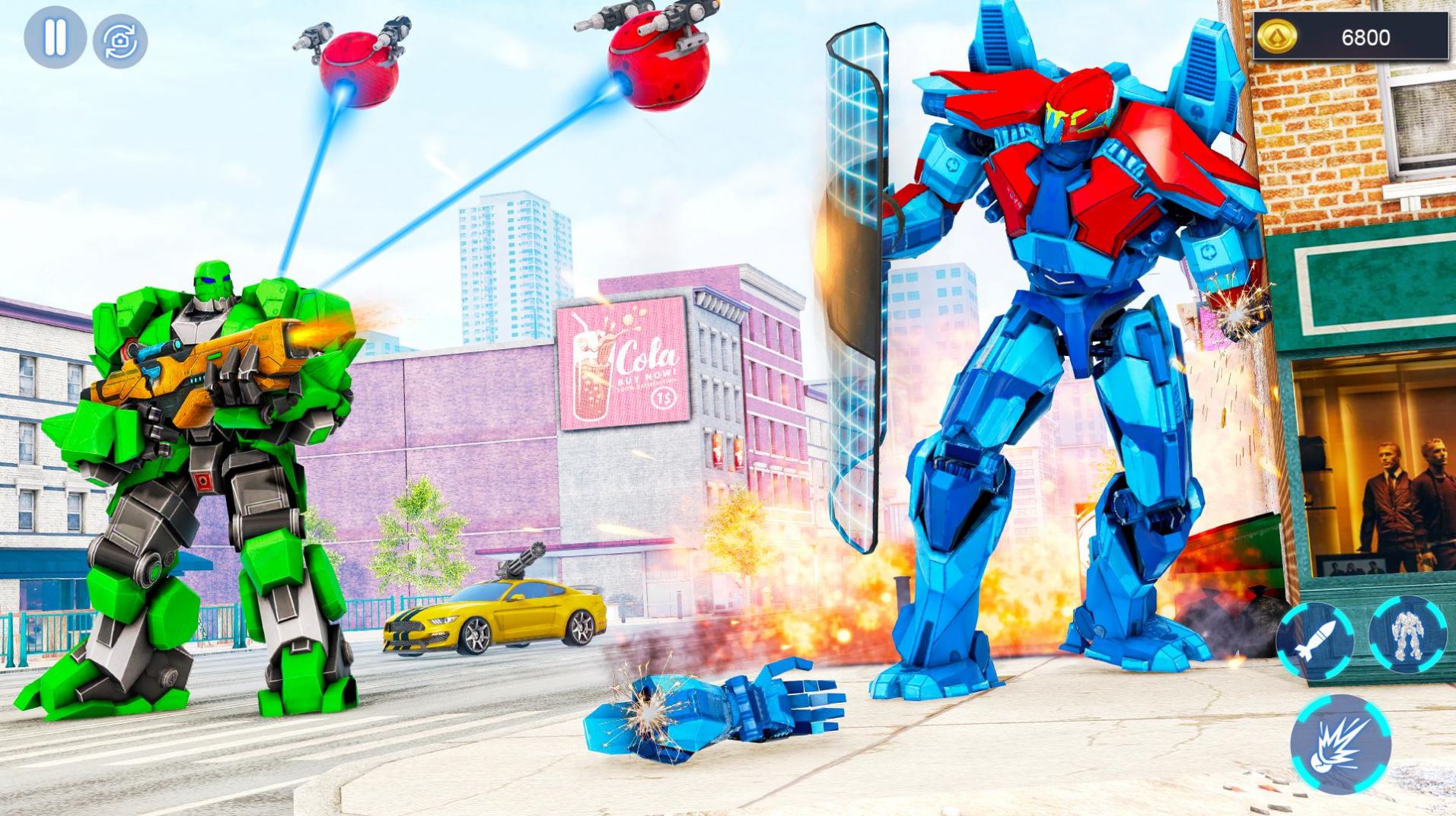 机器人城市模拟器英雄游戏官方版截图1: