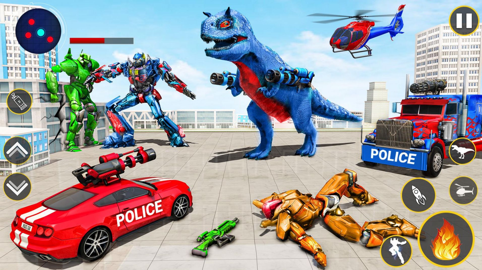 警车机器人英雄游戏官方版图2: